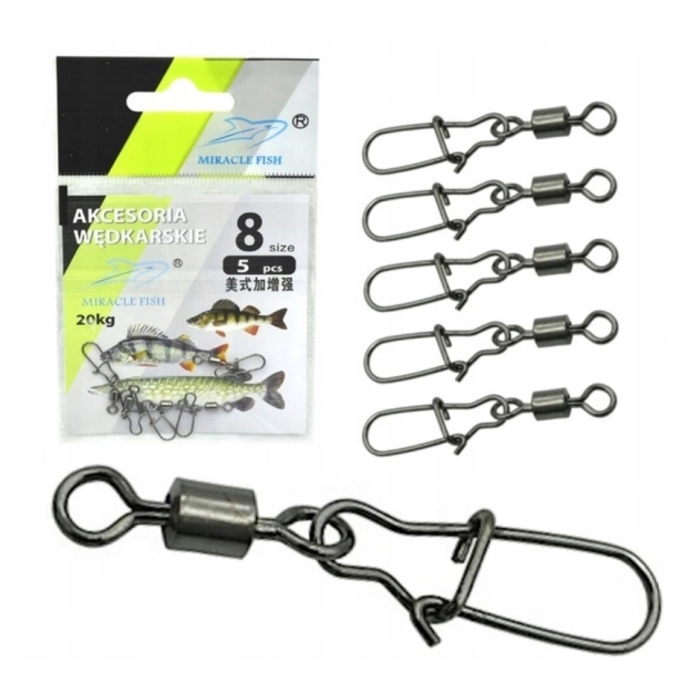 KRĘTLIK Z AGRAFKĄ ROZMIAR 8